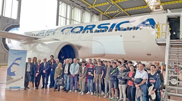 Visite Air Corsica DRAFPIC - Avril 2024 