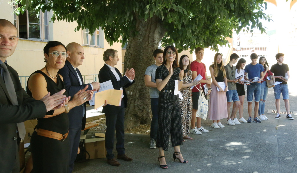 Photo de groupe des lauréats