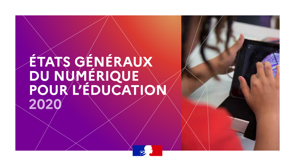 Visuel Etats généraux du numérique pour l'éducation 2020