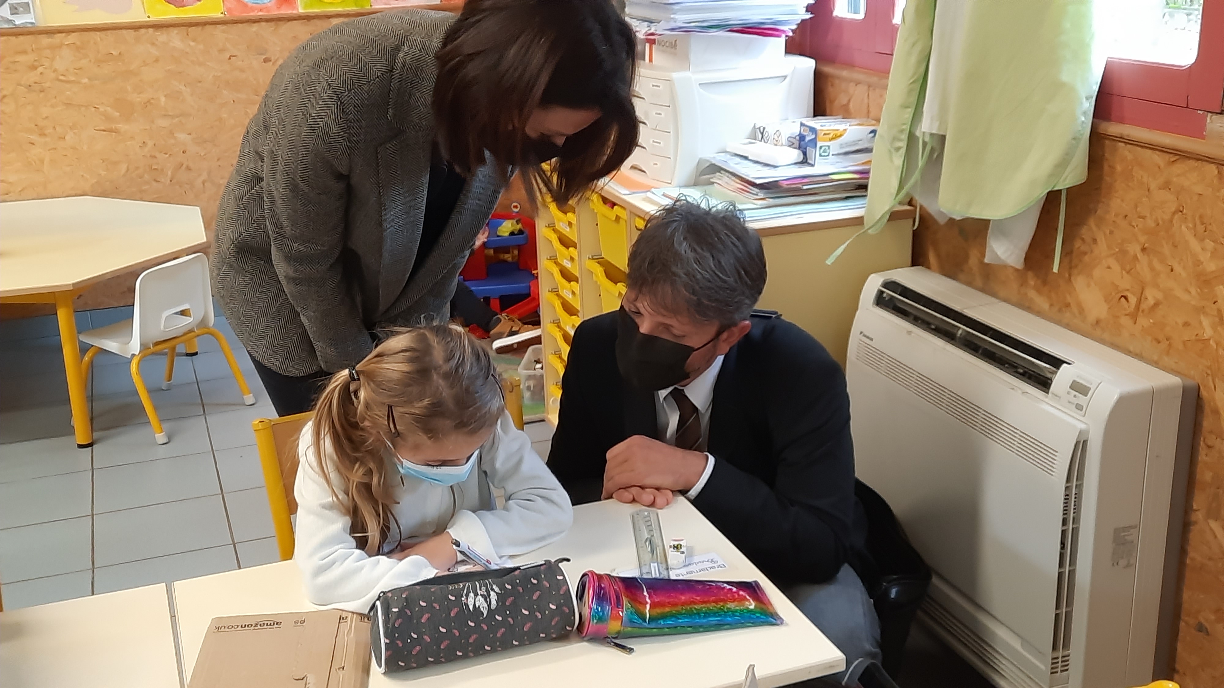 Visite de la rectrice à Sainte Marie Sicché