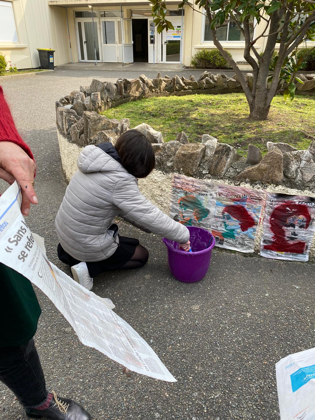 Journée de la jupe au lycée Giocante - 8 mars