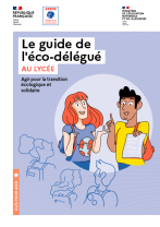 Couverture - Guide de l'écodélégué lycée