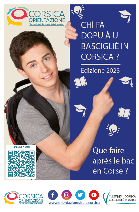 Guide Que faire après le bac en Corse - Affiche