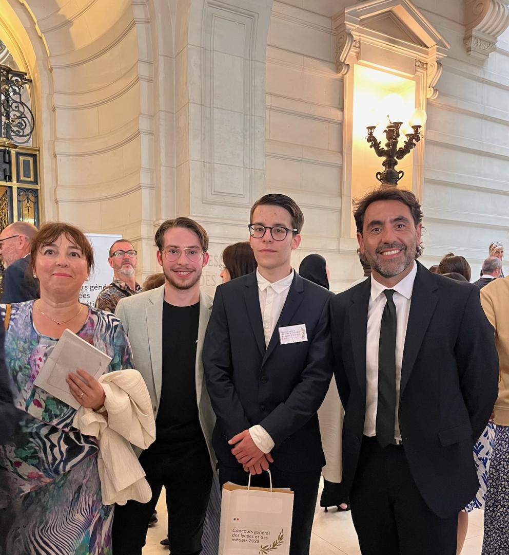 Cérémonie de remise de prix du concours général des lycées et des métiers 2023