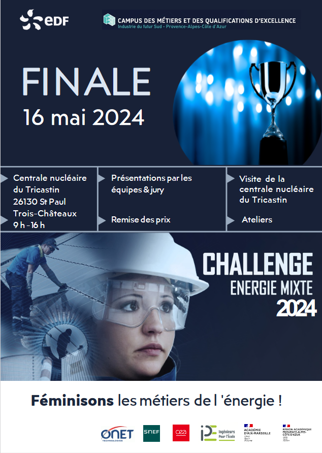 Affiche Challenge Energie Mixte 2024