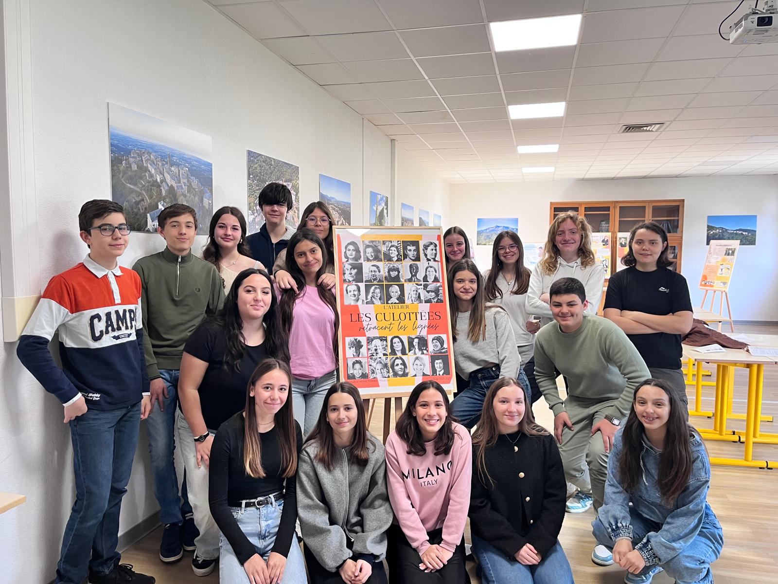 Collège de la Casinca - Atelier Les culottées