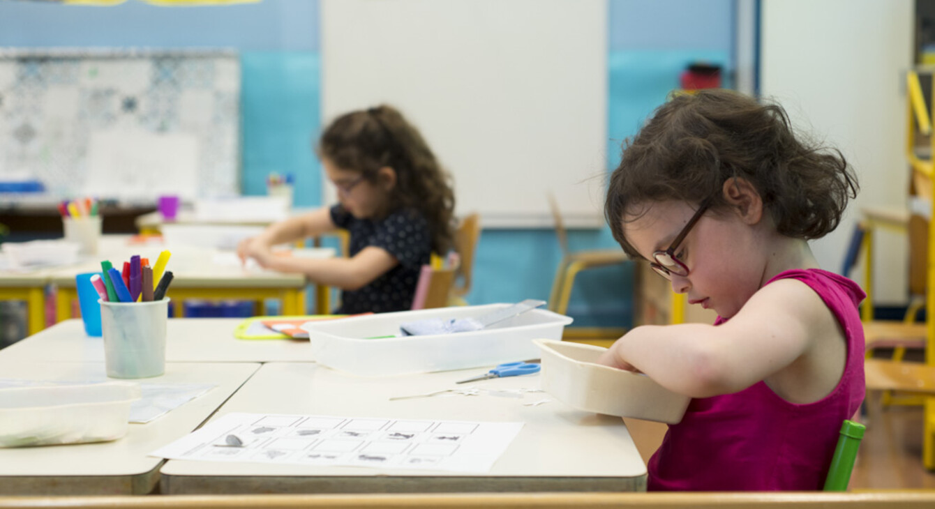 Photo d'une élève dans sa classe - Crédits : Ministère de l'Education nationale