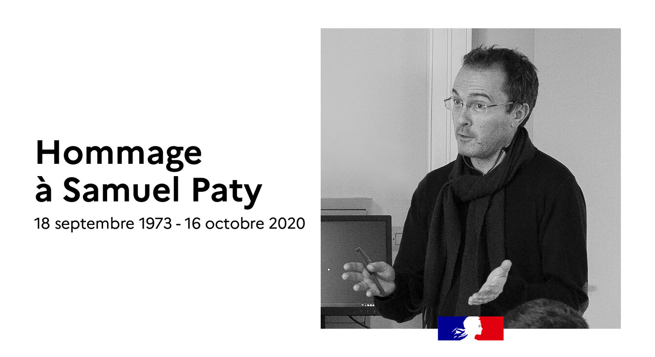 Hommage à Samuel Paty