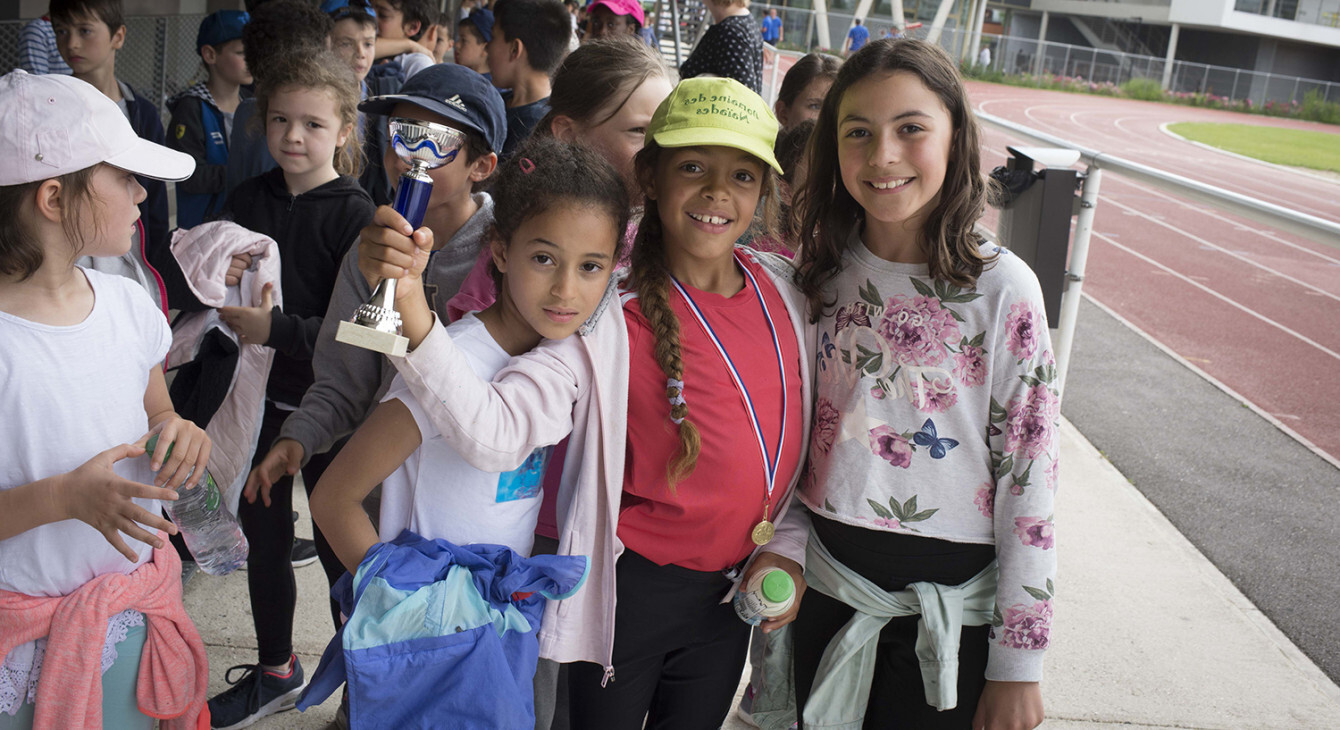 élèves sport scolaire