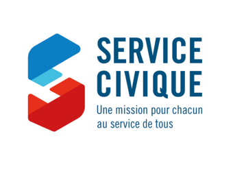 Logo service civique