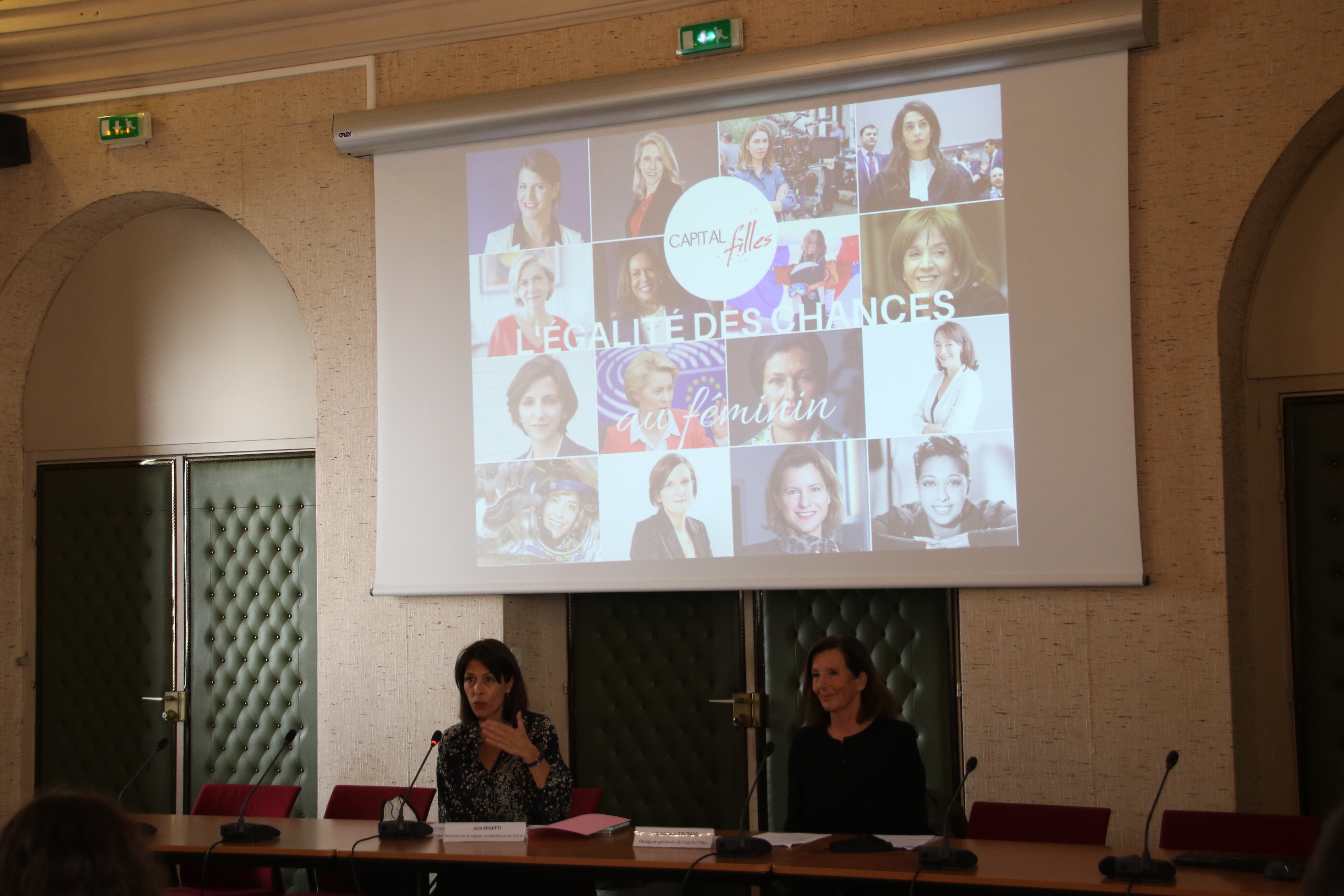 Capital filles au rectorat