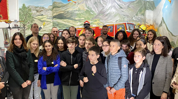 Photo de groupe tous les cadets réunis