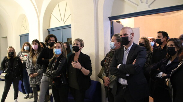 Vernissage de l'exposition NAH