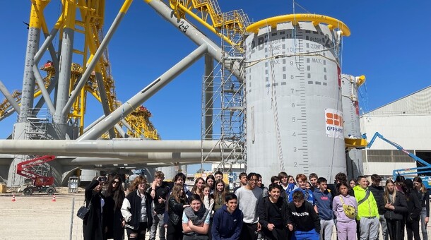 ForIndustrie - Visites des élèves au stade Vélodrome et à EDF Grand Large