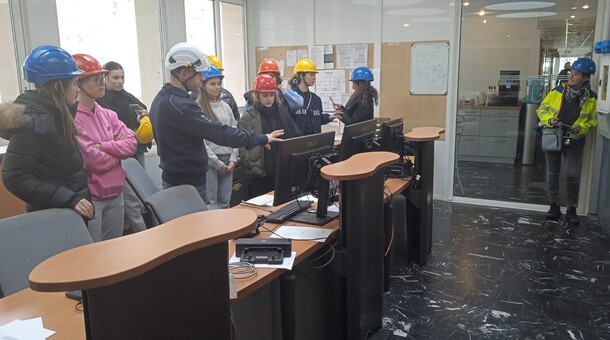 Visite du site Golo - Challenge Energie Mixte 2024