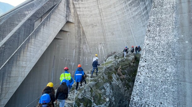 Visite du site Golo - Challenge Energie Mixte 2024