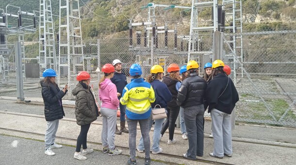 Visite du site Golo - Challenge Energie Mixte 2024