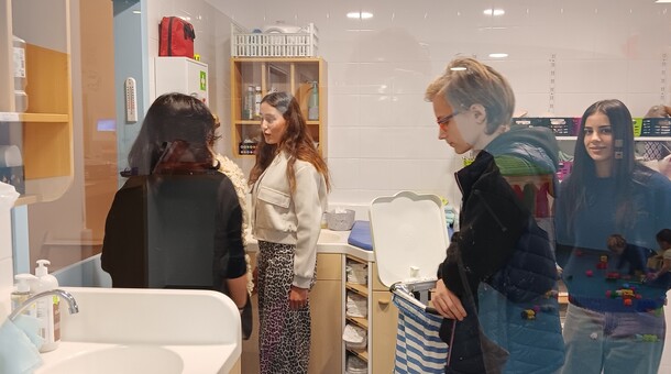 Visite d'une crèche - Lycée Porto-Vecchio