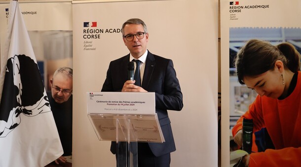 Cérémonie Palmes académiques - 4 décembre 2024