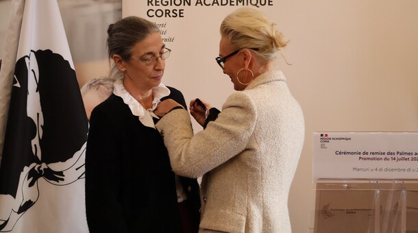Cérémonie Palmes académiques - 4 décembre 2024