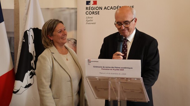 Cérémonie Palmes académiques - 4 décembre 2024