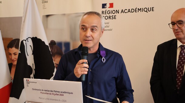 Cérémonie Palmes académiques - 4 décembre 2024