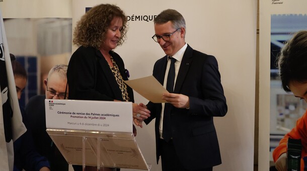 Cérémonie Palmes académiques - 4 décembre 2024