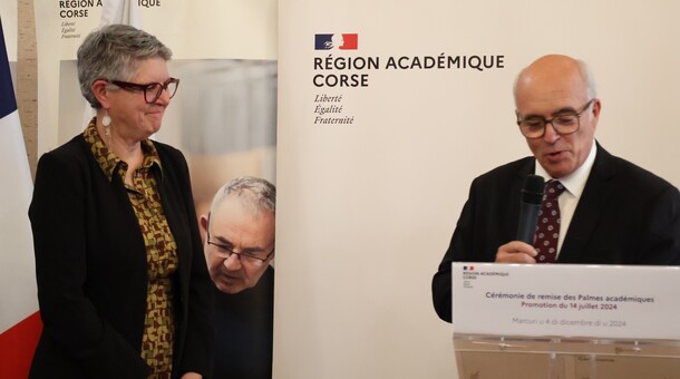 Cérémonie Palmes académiques - 4 décembre 2024
