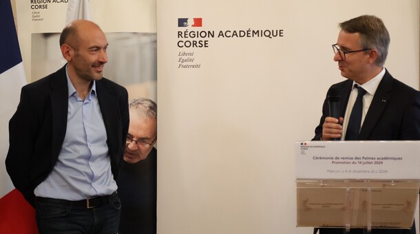 Cérémonie Palmes académiques - 4 décembre 2024