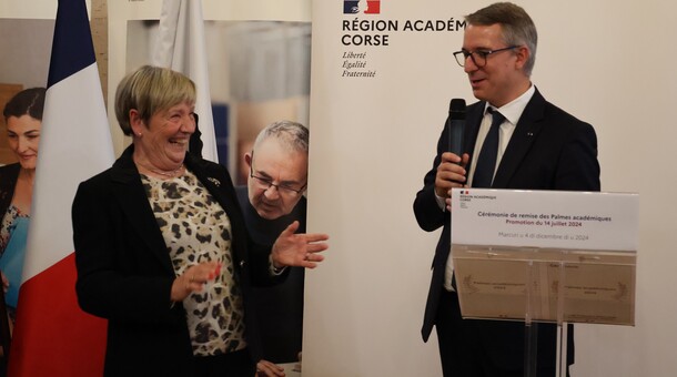 Cérémonie Palmes académiques - 4 décembre 2024