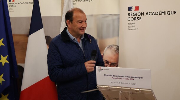 Cérémonie Palmes académiques - 4 décembre 2024