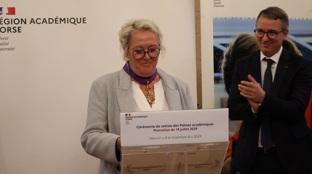 Cérémonie Palmes académiques - 4 décembre 2024