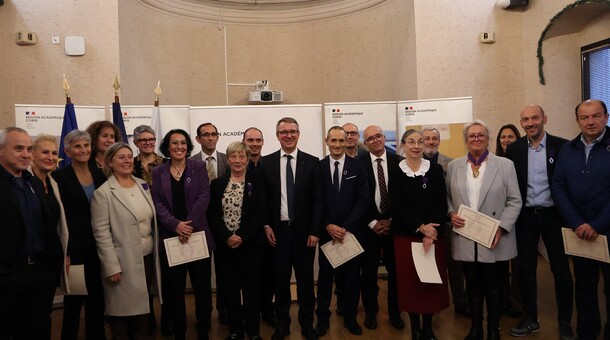 Cérémonie Palmes académiques - 4 décembre 2024