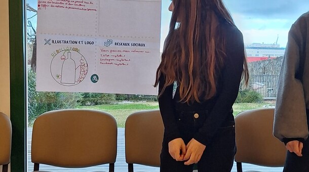Sensibilisation à l'ESS au collège Pasquale Paoli d'Ile-Rousse (Mars 2025)