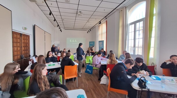 Sensibilisation à l'ESS au collège Pasquale Paoli d'Ile-Rousse (Mars 2025)