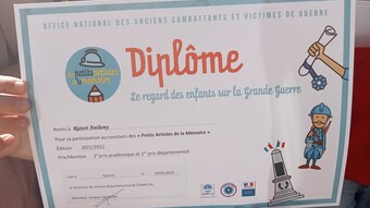 Concours Mémoire 2 juin 2022