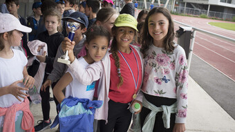 élèves sport scolaire