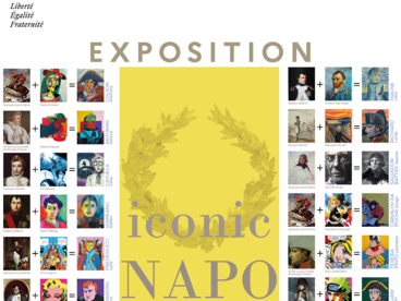 Visuel exposition Iconic Napo