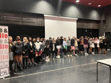 Journée de la jupe au lycée Giocante - 8 mars