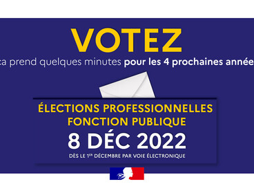 Votez élections professionnelles 2022