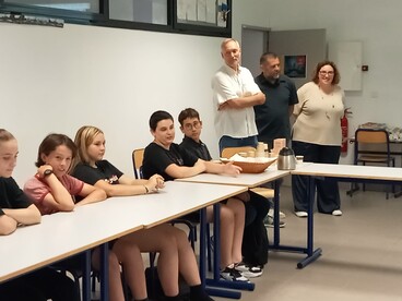 Visite au collège Laetitia - Juin 2023