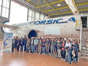 Visite Air Corsica DRAFPIC - Avril 2024 