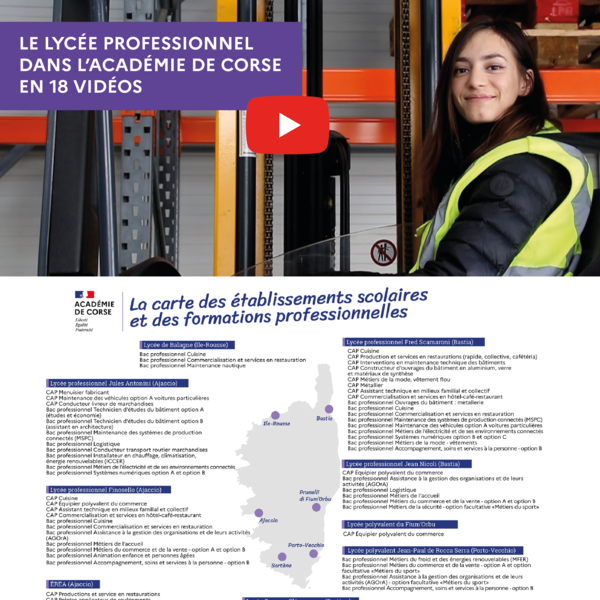 Le lycée professionnel