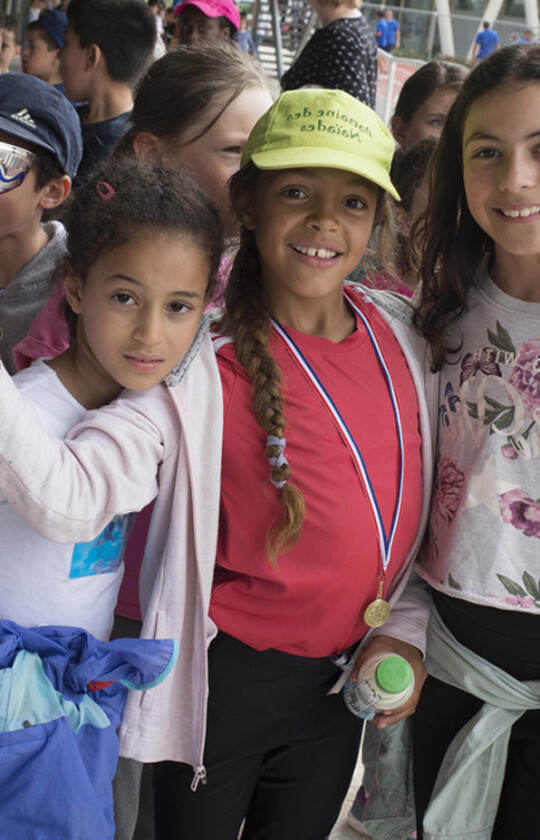élèves sport scolaire