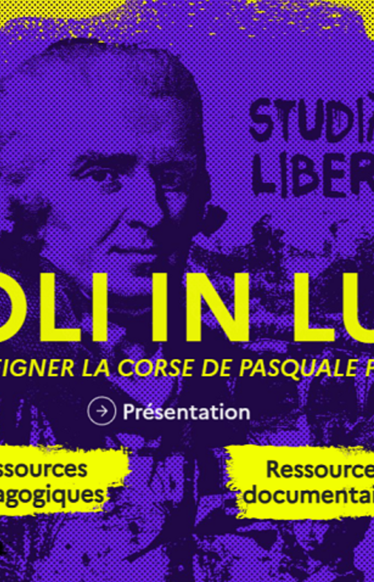 Plateforme pédagogique Paoli in lumi